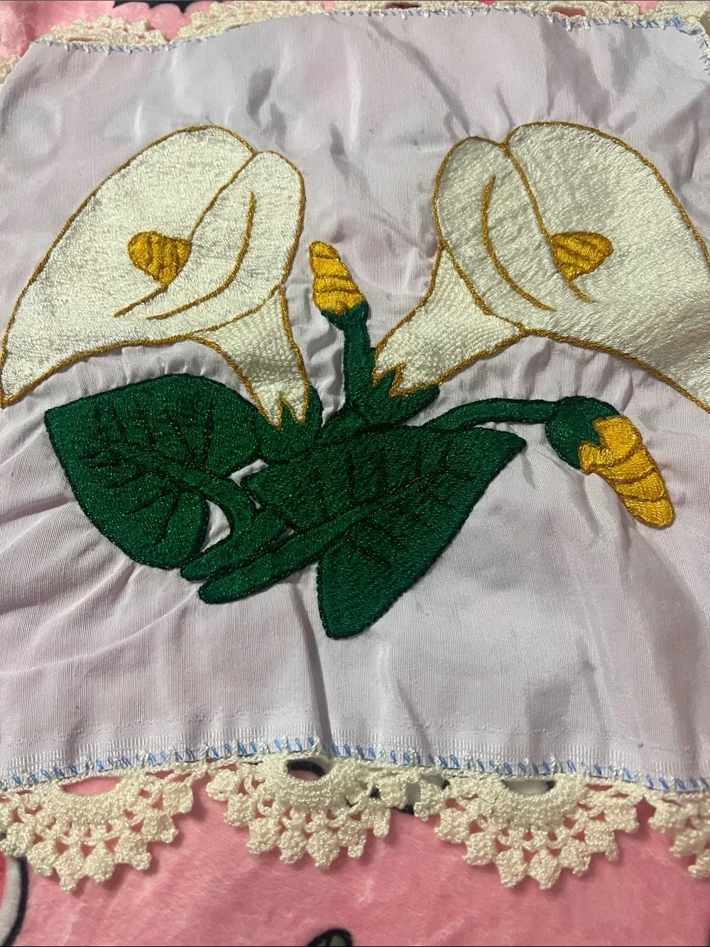 N/A white floral